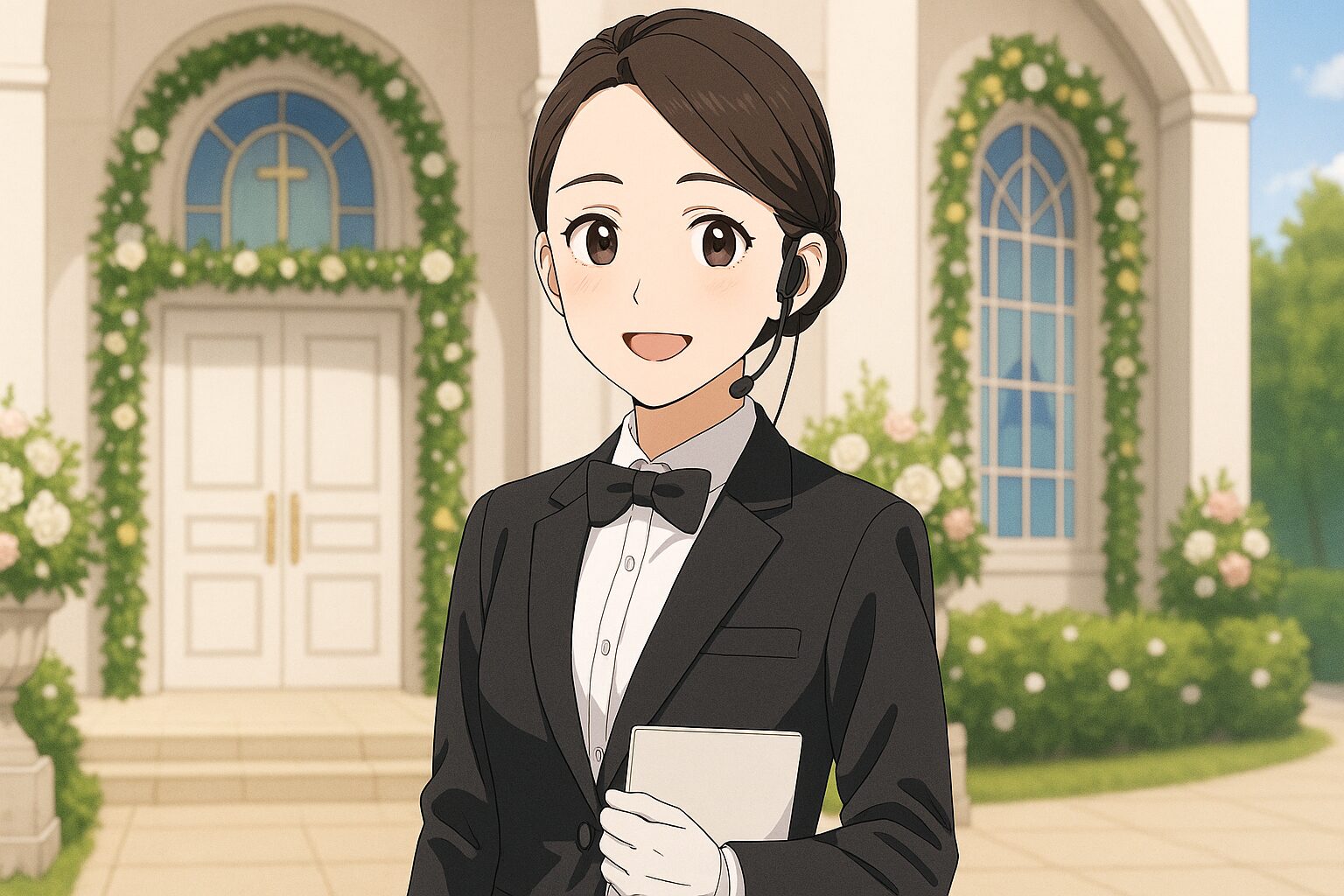 女性のブライダルキャプテン
