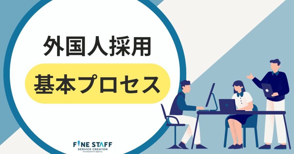 外国人採用基本プロセス